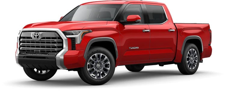 2022 Toyota Tundra Limited in Supersonic Red | Jordan Toyota in Mishawaka IN