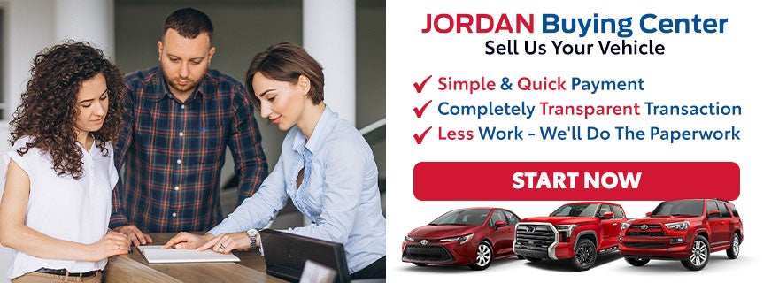 Jordan Buying Center at Jordan Toyota in Mishawaka, IN